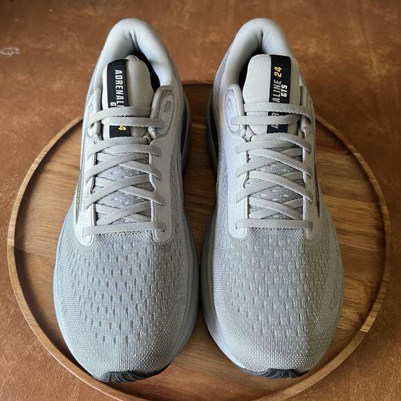 Brooks Adrenaline GTS 24 Supportive Mens 11.5 Gray Running Shoes Sneakers main image 13